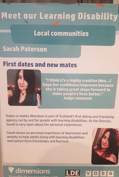 Sarah Paterson - Dimensions UK Learning Disability and Autism Leader 2019